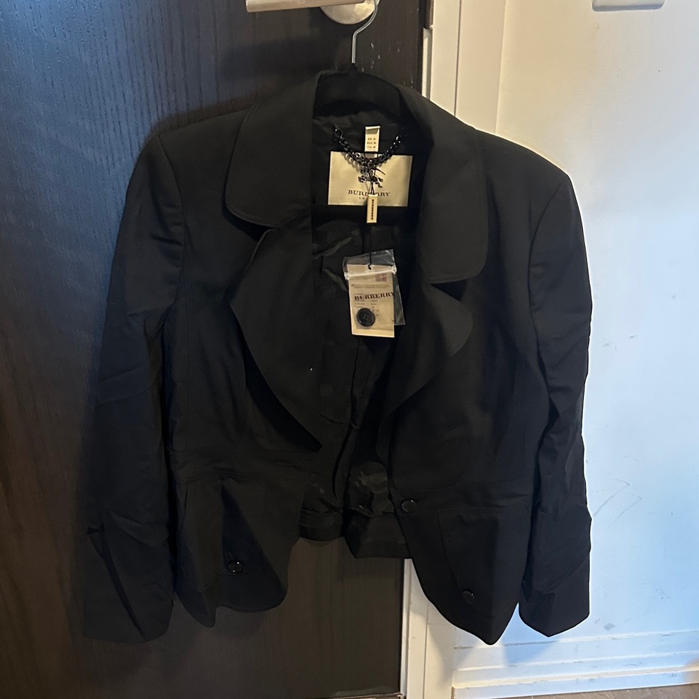 Burberry Women's Classic Black Blazer